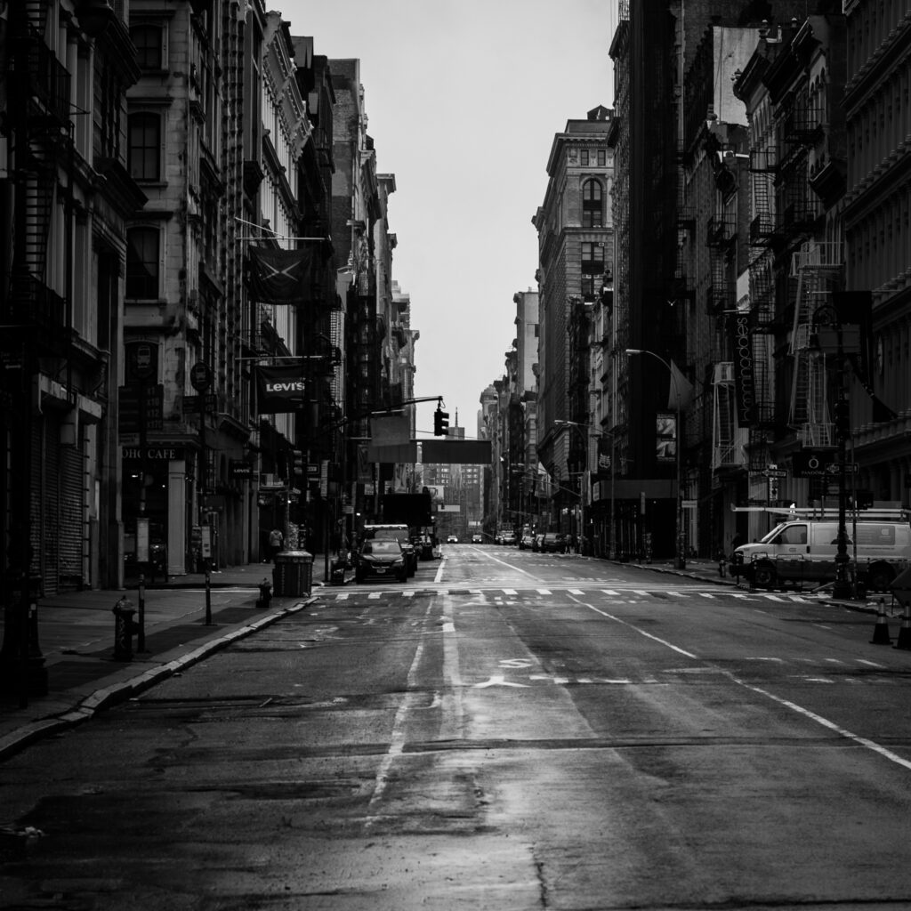 A typical Manhattan street. © Julian Wild